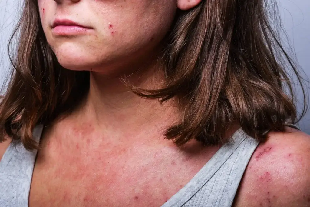 Neurodermitis Hautbild – Kosmetische Behandlung Pure Skin Helmstedt